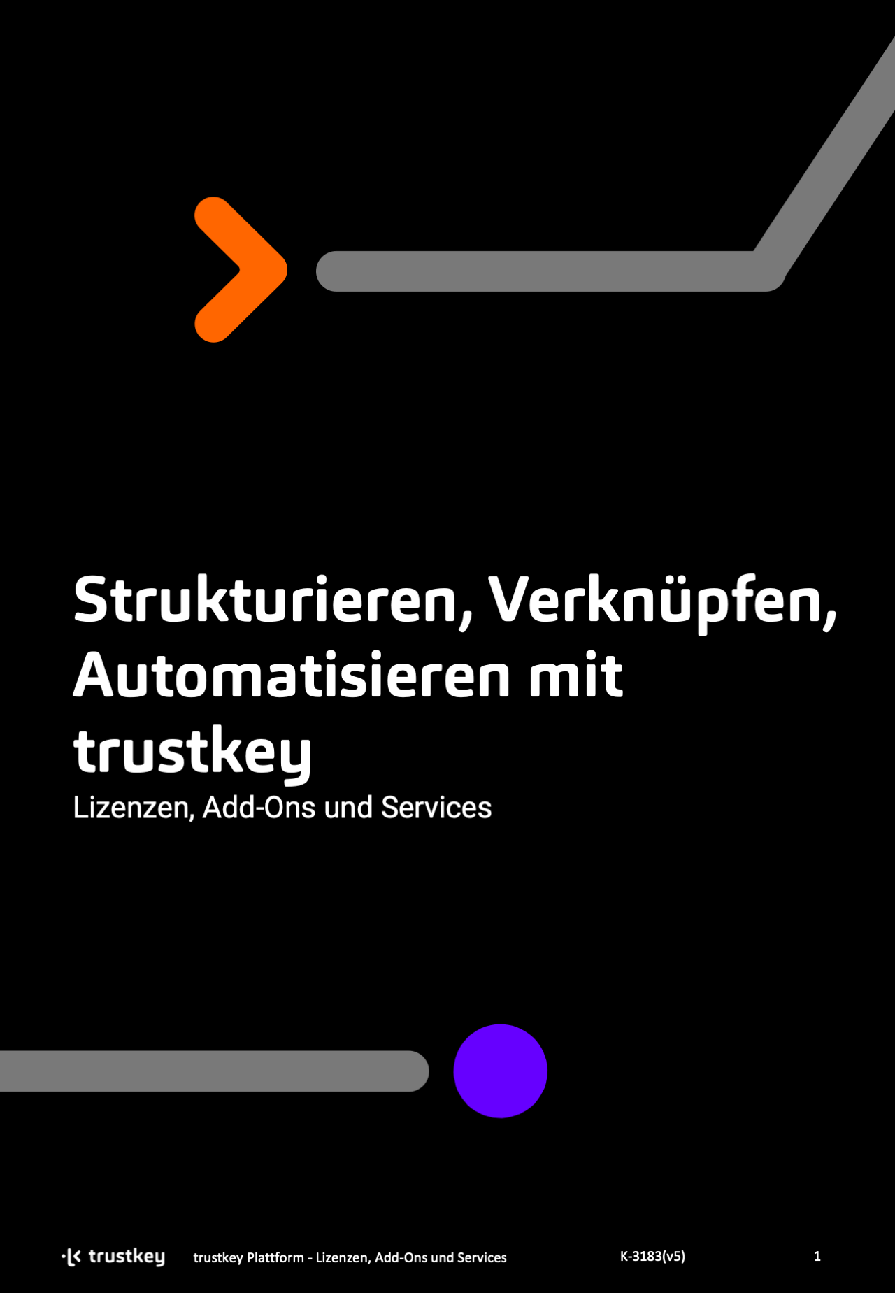Preise, Lizenzen und Add-Ons von trustkey